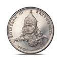 Polish coin BolesÃâaw III Krzywousty from 1982
